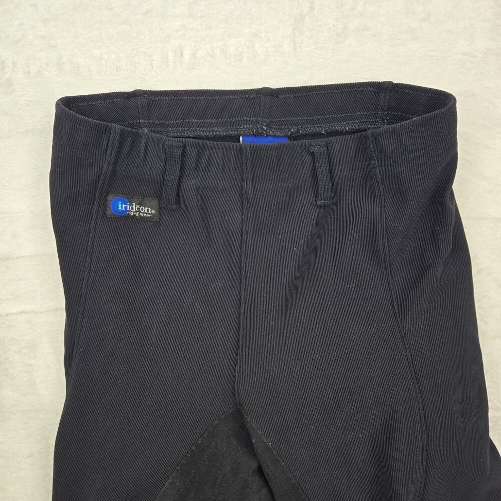 Irideon Cadence Full Seat Suede Breeches Riding Pants Black Large - Picture 5 of 6
